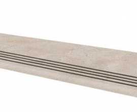 Kerama Marazzi Ступень стандарт Монте Авелла беж светлый обрезной 29.6х119.5