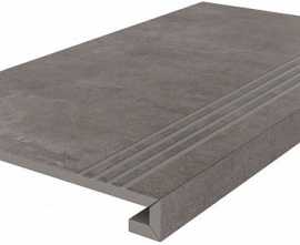 Ступень Kerama Marazzi SG622302R/GCF Астрони серый темный клееная 33*60