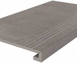 Ступень Kerama Marazzi SG622202R/GCF Астрони серый клееная 33*60