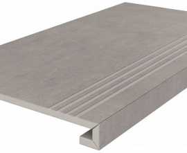 Ступень Kerama Marazzi SG622102R/GCF Астрони серый светлый клееная 33*60