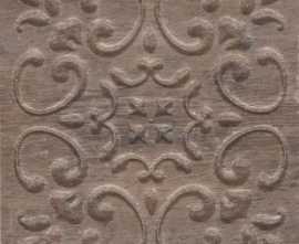 Декоративная вставка Kerama Marazzi STG/C481/SG1550 Браш Вуд коричневый тёмный 9.9х9.9