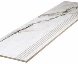 Ступень Keratile Carbis Gold с насечками 30x120