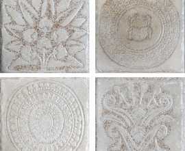 Декор Cerdomus ZHA1 BR 1-4 Moon White 20x20