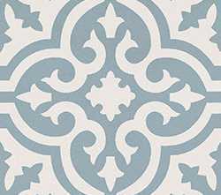 Декор Elios 089D3B2 Original B Light Blue 20х20