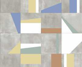 Керамогранит ABK 0003482 PLAY EDGE MIX MULTICOLOR 20x20