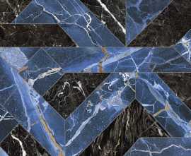 Декор Naxos 118716 OUTLINE BLUE LEVIGATO+RETTIFICATO 60x120