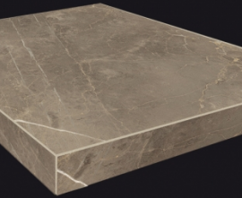 Coliseumgres 620070000961 Портофино Серый Ступень Угловая правая Шлиф 33x45