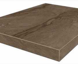 Coliseumgres 620070000973 Venezia Ступень угловая левая коричневый 33х45