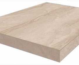 Coliseumgres 620070000971 Venezia Ступень угловая левая белый 33х45
