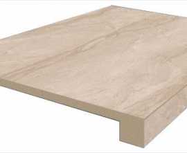 Coliseumgres 620070000965 Venezia Ступень фронтальная белый 33х45