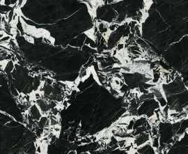 Керамогранит Moreroom Stone MN766CP321606 Napoleon Black Polished 6mm 160x320