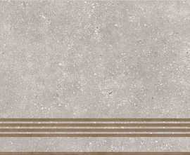 Global Tile ST183VG Ступень Coral Rock Серый 30x60