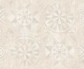 Idalgo Granite Stone CEMENT Decor Light Beige / Гранит Стоун ЦЕМЕНТ Декор Светлый беж SR 120x60