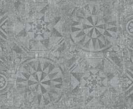 Idalgo Granite Stone CEMENT Decor Grey Dark / Гранит Стоун ЦЕМЕНТ Декор Темно-серый SR 120x60