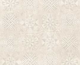 Idalgo Granite Stone CEMENT Decor Light Beige / Гранит Стоун ЦЕМЕНТ Декор Светлый беж SR 120x120