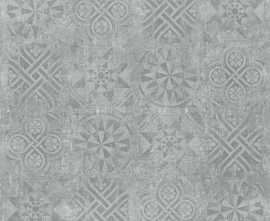 Idalgo Granite Stone CEMENT Decor Grey / Гранит Стоун ЦЕМЕНТ Декор Серый SR 120x120