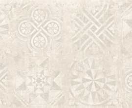 Idalgo Granite Stone CEMENT Decor Light Beige / Гранит Стоун ЦЕМЕНТ Декор Светлый беж ASR 120x60