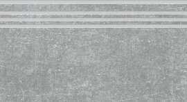 Ступень Idalgo Granite Stone CEMENT Grey / Гранит Стоун ЦЕМЕНТ Серый SR 120x30