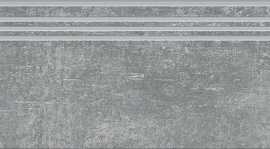 Ступень Idalgo Granite Stone CEMENT Grey Dark / Гранит Стоун ЦЕМЕНТ Темно-серый SR 120x30