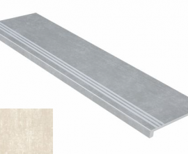 Idalgo Stage Lux Granite Stone CEMENT Light Beige / Ступень Lux Гранит Стоун ЦЕМЕНТ Светло-бежевый ASR 120x32