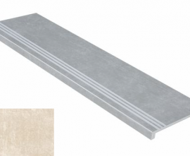 Idalgo Stage Lux Granite Stone CEMENT Beige / Ступень Lux Гранит Стоун ЦЕМЕНТ Беж ASR 120x32