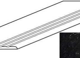 Idalgo Stage Granite Stone ULTRA Diamante Black / Ступень Гранит Стоун УЛЬТРА диаманте черный LR 120x30