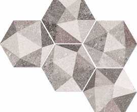 Керамогранит VIVES Aston Hexagono Luton Multicolor Mix 23x26,6