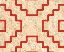 Декор VIVES Seriaki-R Natural Rojo 59.3x59.3