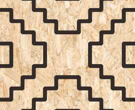 Декор VIVES Seriaki-R Natural Negro 59.3x59.3