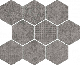 Декор VIVES 40GJ Mosaico Raw-SP Grafito 33x27
