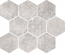 Декор VIVES 40GI Mosaico Raw-SP Blanco 33x27