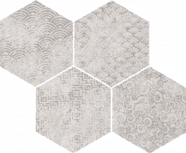 Декор VIVES 40GE Mosaico Bys-SP Blanco 35x28