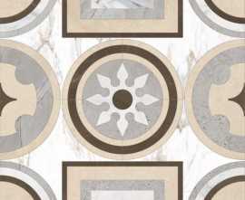 Декор Kerranova K-1001/LR/d02 MARBLE TREND CALACATTA GOLD D02-CUT LR 60х60