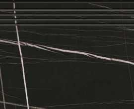 Ступень Kerranova K-1004/MR/st01 Marble Trend Nero Dorato 294x600x9