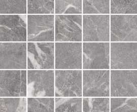 Мозаика Kerranova K-1006/LR/m14 MARBLE TREND SILVER RIVER 30,7х30,7