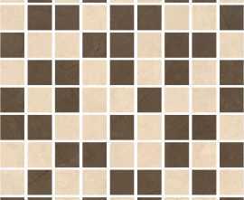 Мозаика Kerranova K-1002(1003)/MR(LR)/m01 MARBLE TREND PULPIS(CREMA MARFIL) 30х30