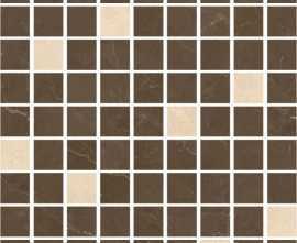 Мозаика Kerranova K-1002(1003)/MR(LR)/m21 MARBLE TREND PULPIS(CREMA MARFIL) 30х30