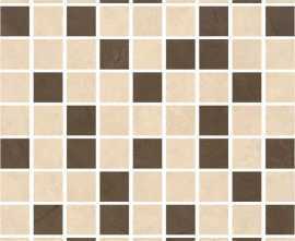 Мозаика Kerranova K-1003(1002)/LR(MR)/m22 MARBLE TREND CREMA MARFIL(PULPIS) M22 MIX 30х30