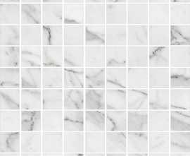 Мозаика Kerranova K-1000/MR/m01 MARBLE TREND CARRARA 30х30