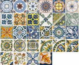Декор Sant Agostino Sole Mix Luc 20x20