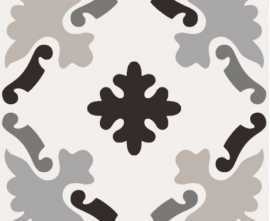 Керамогранит Sant Agostino PBW03 patchwork black&white 03 20x20