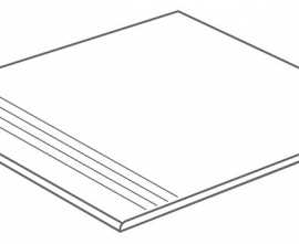 Ступень Grasaro G-196/S/st01 Asfalto Light Grey 40x40