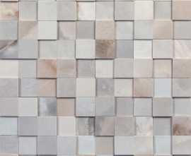 Мозаика Rex Ceramiche 770246 Reves De Rex Bleu Mosaico 3D Mix 3x3 30x30