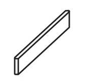 Coliseumgres 610130005300 Экспо Уайт Плинтус 60x7.2