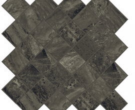 Coliseumgres 610110000540 Флоренция Черный Мозаика 27x27
