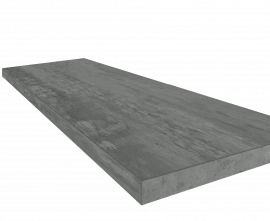Coliseumgres 620070001844 Турин Блэк Ступень Угловая Правая 33x90