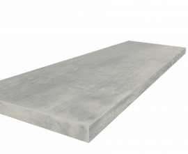 Coliseumgres 620070001846 Турин Грэй Ступень Угловая Левая 33x90