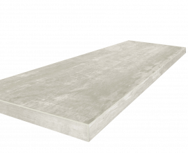 Coliseumgres 620070001845 Турин Уайт Ступень Угловая Левая 33x90