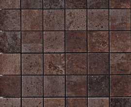 Декор Serenissima Cir 1062373 Mosaico Costruire Metallo Ruggine 30х30