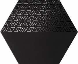 Декор Realonda Hexamix OPAL DECO BLACK 28,5x33
